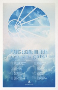 pianos become the teeth tour poster