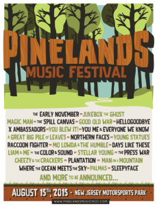pinelands music festival