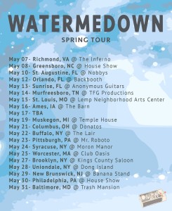 watermedown tour poster