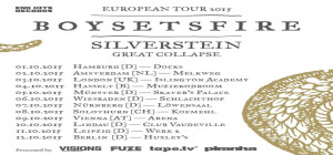 boysetsfire tour poster