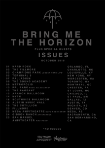 bring me the horizon tour