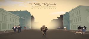 billy roberts go by myself album cover