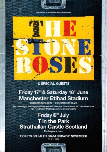 stone roses poster