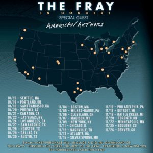 the fray tour