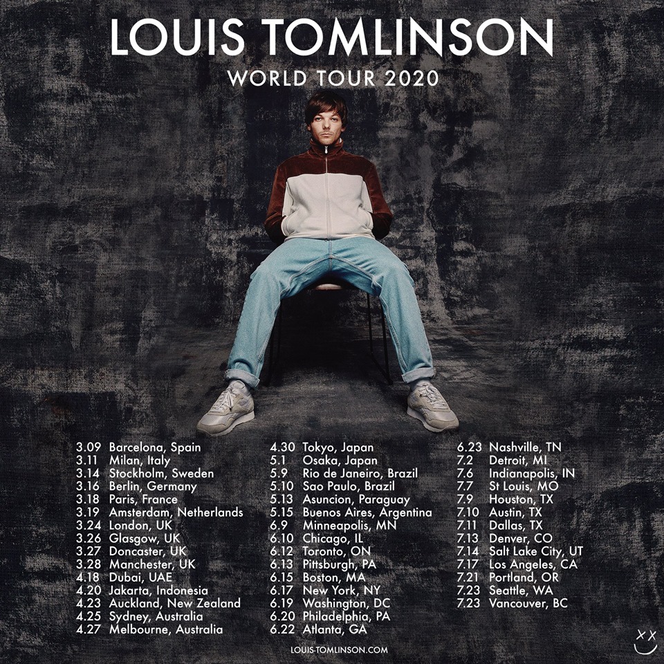 Louis Tomlinson Announces First Solo Tour Listen Here Reviews